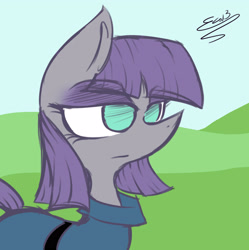 Size: 3210x3224 | Tagged: safe, artist:scootaloocuteness, character:maud pie, female, solo
