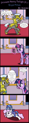 Size: 1000x4230 | Tagged: safe, artist:icesticker, character:princess celestia, character:princess luna, character:twilight sparkle, character:twilight sparkle (alicorn), species:alicorn, species:pony, age regression, ask princess nanny twilight, cewestia, comic, female, filly, mare, royal guard, woona