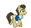 Size: 106x96 | Tagged: safe, artist:anonycat, character:davenport, desktop ponies, animated, male, pixel art, simple background, solo, sprite, transparent background