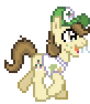 Size: 82x94 | Tagged: safe, artist:anonycat, character:hayseed turnip truck, desktop ponies, animated, male, pixel art, simple background, solo, transparent background