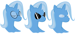 Size: 4000x2000 | Tagged: safe, artist:scouthiro, character:trixie, glasses