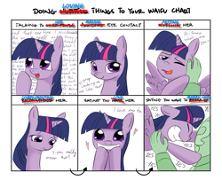 Size: 1600x1300 | Tagged: safe, artist:adequality, character:twilight sparkle, character:twilight sparkle (alicorn), oc, oc:anon, species:alicorn, species:pony, crying, cute, doing loving things, eyes closed, female, grin, heart, hug, looking at you, mare, meme, open mouth, petting, shy, smiling, spread wings, squee, tears of joy, twiabetes, waifu, wavy mouth, weapons-grade cute, wings, wink, yes yes yes