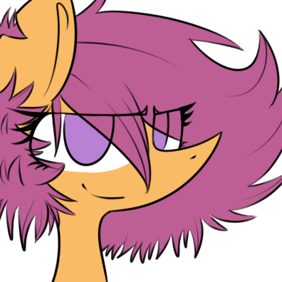 Size: 396x396 | Tagged: safe, artist:scootaloocuteness, character:scootaloo, species:pegasus, species:pony, alternate hairstyle, animated, female, solo