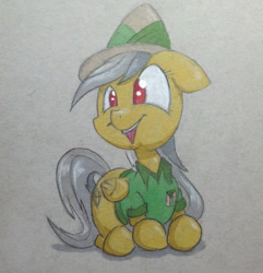 Size: 800x830 | Tagged: safe, artist:flowbish, character:daring do, female, solo, traditional art