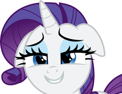 Size: 4840x3711 | Tagged: safe, artist:missbeigepony, character:rarity, episode:simple ways, g4, my little pony: friendship is magic, bedroom eyes, female, floppy ears, grin, heart eyes, simple background, smiling, solo, transparent background, vector, wingding eyes