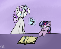 Size: 1000x800 | Tagged: safe, artist:erockertorres, character:twilight sparkle, character:twilight velvet, book, filly, tape