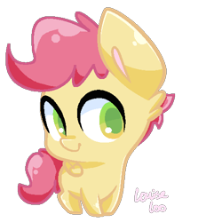 Size: 500x500 | Tagged: safe, artist:rivalcat, base used, oc, oc only, oc:wild saddle, parent:apple bloom, parent:scootaloo, parents:scootabloom, magical lesbian spawn, offspring, solo