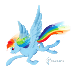 Size: 1700x1700 | Tagged: safe, artist:dalagar, character:rainbow dash, species:pegasus, species:pony, female, mare, solo