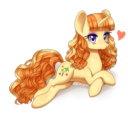 Size: 993x933 | Tagged: safe, artist:shusu, character:tropical dream, episode:princess spike, g4, my little pony: friendship is magic, background pony, prone, solo