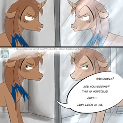 Size: 1000x1000 | Tagged: safe, artist:mabu, character:doctor whooves, character:time turner, species:pony, ask, askgamingwhooves, comic, doctor who, male, stallion, story, tumblr