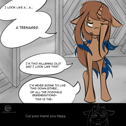 Size: 1000x1000 | Tagged: safe, artist:mabu, character:doctor whooves, character:time turner, species:pony, ask, askgamingwhooves, comic, doctor who, male, stallion, story, tumblr