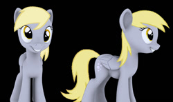 Size: 900x532 | Tagged: safe, artist:hashbro, character:derpy hooves, species:pegasus, species:pony, 3d, female, mare, wip