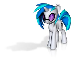 Size: 674x501 | Tagged: safe, artist:hashbro, character:dj pon-3, character:vinyl scratch, female, solo