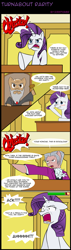Size: 1049x3692 | Tagged: safe, artist:icesticker, character:rarity, episode:rarity investigates, g4, my little pony: friendship is magic, ace attorney, comic, judge, miles edgeworth, objection, parody, phoenix wright, ponified