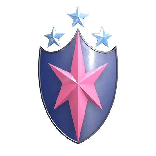 Size: 500x500 | Tagged: safe, artist:snoopystallion, character:shining armor, 3d, animated, cutie mark, rotating, shield
