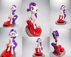 Size: 2500x2000 | Tagged: safe, artist:dustysculptures, character:rarity, irl, photo, sculpture