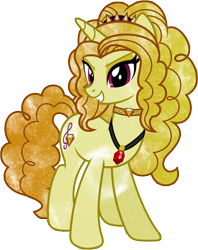 Size: 4680x5920 | Tagged: safe, artist:90sigma, artist:digiradiance, character:adagio dazzle, absurd resolution, female, galaxy, ponified, simple background, solo, transparent background, vector