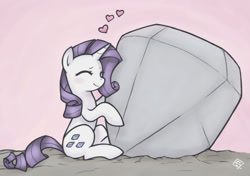 Size: 1121x787 | Tagged: dead source, safe, artist:soulspade, character:rarity, character:tom, ship:raritom, episode:the return of harmony, g4, my little pony: friendship is magic, cargo ship, discorded, female, heart, male, rockcon, shipping, solo, straight