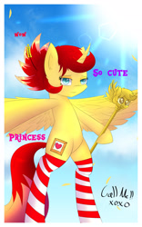 Size: 1200x1920 | Tagged: safe, artist:laptop-pone, oc, oc only, oc:rosa blossomheart, clothing, socks, solo, striped socks