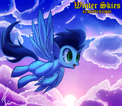 Size: 900x780 | Tagged: safe, artist:mister-markers, character:soarin', species:pony, colt, foal, male