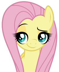 Size: 1500x1821 | Tagged: safe, artist:ivacatherianoid, character:fluttershy, episode:flutter brutter, g4, my little pony: friendship is magic, cute, eye, eyelashes, eyes, female, shyabetes, simple background, solo, transparent background, vector