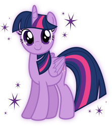 Size: 3512x3951 | Tagged: safe, artist:meganlovesangrybirds, character:twilight sparkle, character:twilight sparkle (alicorn), species:alicorn, species:pony, .svg available, cute, female, folded wings, looking at you, mare, simple background, solo, transparent background, twiabetes, vector