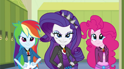 Size: 1024x571 | Tagged: safe, artist:starshame, edit, character:pinkie pie, character:rainbow dash, character:rarity, my little pony:equestria girls, alternate universe, vector