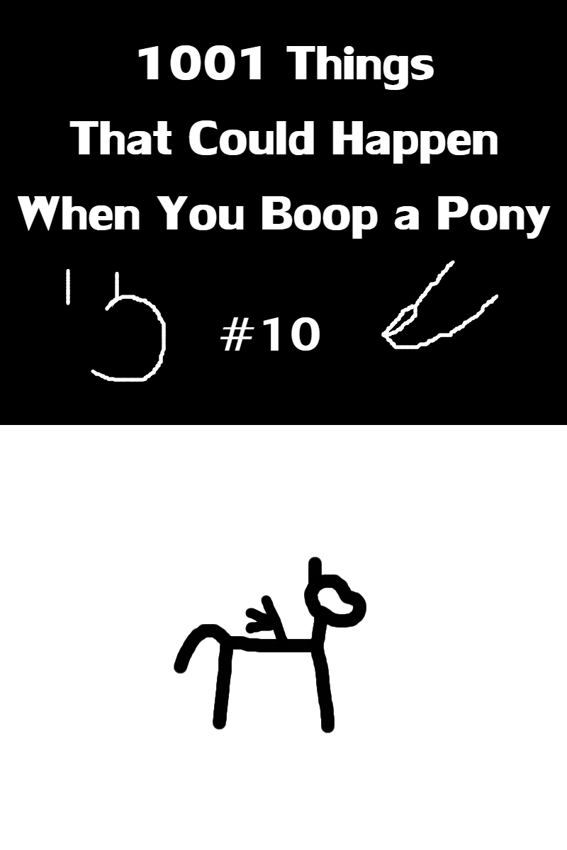 Size: 800x1200 | Tagged: safe, artist:barbra, part of a set, 1001 boops, animated, boop, cloning, finger, gif, monochrome, multeity, muzzle, smiling, stick figure