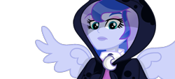 Size: 1275x576 | Tagged: safe, artist:yaycelestia0331, character:princess luna, character:vice principal luna, my little pony:equestria girls, female, simple background, solo, spirit of hearth's warming yet to come, transparent background, vector, vice principal luna