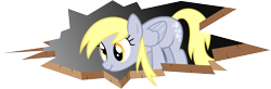 Size: 10216x3352 | Tagged: safe, artist:drakizora, character:derpy hooves, species:pegasus, species:pony, .svg available, absurd resolution, ceiling pony, female, mare, nose wrinkle, scrunchy face, simple background, solo, transparent background, vector