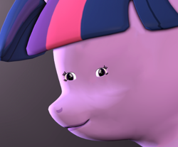 Size: 484x400 | Tagged: safe, artist:durpy337, edit, character:twilight sparkle, faec, female, meme, small eyes, solo, twologht sporkle, wat, woll smoth