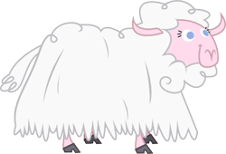 Size: 376x255 | Tagged: safe, artist:xenoneal, species:sheep, episode:sisterhooves social, g4, my little pony: friendship is magic, .svg available, animal, simple background, solo, svg, transparent background, vector