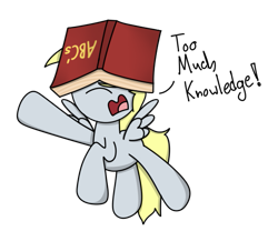 Size: 643x557 | Tagged: safe, artist:techreel, character:derpy hooves, species:pegasus, species:pony, book, female, mare, simple background, solo, transparent background
