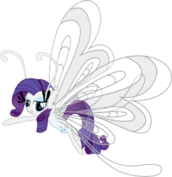 Size: 7544x7764 | Tagged: safe, artist:benybing, character:rarity, species:breezies, episode:it ain't easy being breezies, g4, my little pony: friendship is magic, absurd resolution, bedroom eyes, breeziefied, cute, female, grin, hilarious in hindsight, looking at you, marshmelodrama, rarbreez, smiling, solo, species swap