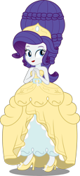 Size: 4045x8887 | Tagged: safe, artist:atomicmillennial, character:rarity, my little pony:equestria girls, absurd resolution, alternate hairstyle, clothing, dress, female, high heels, jewelry, lipstick, simple background, solo, tiara, transparent background