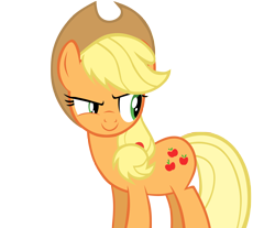 Size: 4230x3505 | Tagged: safe, artist:karl97, character:applejack, species:earth pony, species:pony, absurd resolution, female, mare, simple background, solo, transparent background, vector, vector trace