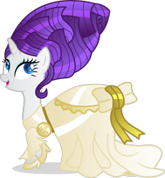 Size: 8483x9135 | Tagged: safe, artist:atomicmillennial, character:rarity, species:pony, species:unicorn, absurd resolution, alternate hairstyle, clothing, dress, female, high heels, mare, simple background, solo, transparent background, vector