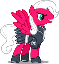 Size: 1834x2000 | Tagged: safe, artist:xenoneal, oc, oc only, oc:dashing gale, species:pegasus, species:pony, armor, male, simple background, solo, stallion, transparent background, vector