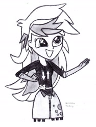 Size: 1963x2609 | Tagged: safe, artist:drchrisman, character:derpy hooves, episode:life is a runway, equestria girls:rainbow rocks, g4, my little pony: equestria girls, my little pony:equestria girls, sketch