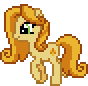 Size: 88x86 | Tagged: safe, artist:lost-our-dreams, oc, oc only, oc:amber lily, parent:oc:herb, parent:oc:isis quartz, species:pony, species:unicorn, animated, female, gif, mare, pixel art, simple background, solo, transparent background, trotting