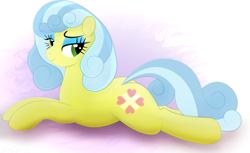 Size: 3539x2160 | Tagged: safe, artist:startledflowerpony, character:nurse coldheart, species:earth pony, species:pony, female, high res, mare, prone, solo