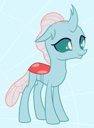 Size: 1327x1807 | Tagged: safe, artist:nitei, character:ocellus, species:changeling, species:reformed changeling, episode:school daze, g4, my little pony: friendship is magic, female, solo