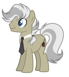Size: 796x888 | Tagged: safe, artist:nightmarye, oc, oc:soprano note, parent:frederic horseshoepin, parent:neon lights, species:earth pony, species:pony, magical gay spawn, male, necktie, offspring, simple background, solo, stallion, transparent background