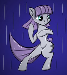Size: 962x1080 | Tagged: safe, artist:rurihal, character:maud pie, species:earth pony, species:pony, bipedal, female, fighting stance, mare, solo