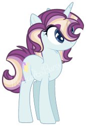 Size: 842x1231 | Tagged: safe, artist:macaroonburst, oc, oc:star wing, species:pony, species:unicorn, female, mare, simple background, solo, transparent background