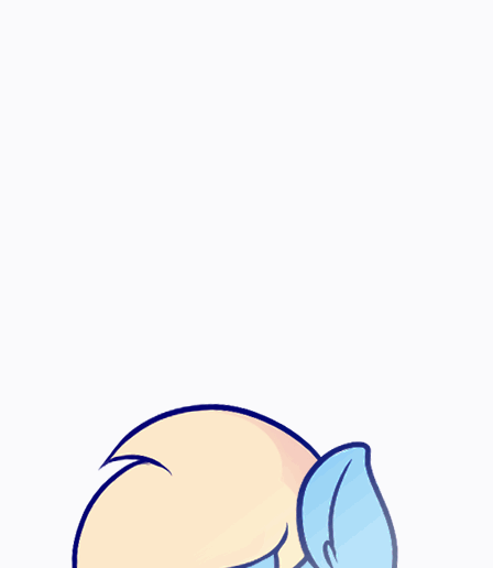 Size: 448x516 | Tagged: safe, artist:angrylittlerodent, oc, oc only, oc:thunderdaze, species:pegasus, species:pony, :o, animated, cute, dawwww, eyes closed, female, frame by frame, gif, happy, hnnng, looking at you, loop, mare, ocbetes, open mouth, simple background, smiling, white background