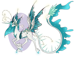 Size: 1024x768 | Tagged: safe, artist:niniibear, oc, species:pony, species:unicorn, adoptable, auction, blue, butterfly, northling, solo, species, white
