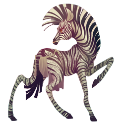 Size: 2500x2500 | Tagged: safe, alternate version, artist:sitaart, oc, oc only, oc:kibatu, species:pony, species:zebra, clothing, dungeons and dragons, fantasy class, female, loincloth, mare, nose piercing, nose ring, orange eyes, pathfinder, pen and paper rpg, piercing, ponyfinder, rpg, signature, simple background, solo, tabletop gaming, transparent background, wizard, writing, zebra oc