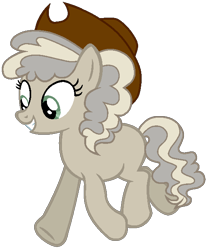 Size: 538x650 | Tagged: safe, artist:otakuchicky1, oc, parent:burnt oak, parent:sweet biscuit, species:earth pony, species:pony, female, mare, offspring, simple background, solo, transparent background