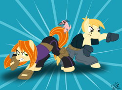 Size: 1208x901 | Tagged: safe, artist:kudalyn, crossover, kim possible, ponified, ron stoppable, rufus